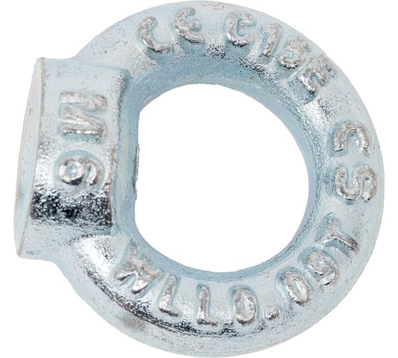 Рым гайка STEELREX DIN 582, цинк, М 6, упаковка 1 шт. 0502006000W100000110