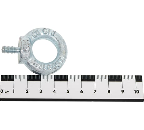 Рым болт STEELREX DIN 580, цинк, М 6, упаковка 1 шт. 0501006000W100000110