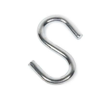 Крюк S STEELREX цинк, 3 мм, упаковка 6 шт. 0509003000P300000610