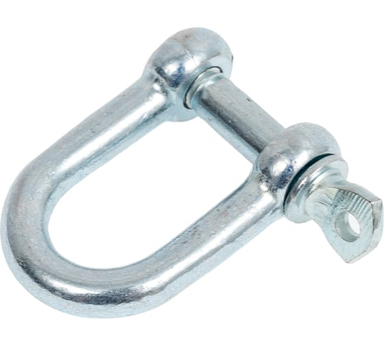 Скоба такелажная STEELREX прямой тип, цинк, 6 мм, упаковка 2 шт. 0507006000W100000210