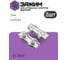 Зажим для стальных канатов STEELREX двойной, DUPLEX, цинк, 2 мм, упаковка 2 шт. 0520002000W100000210 3