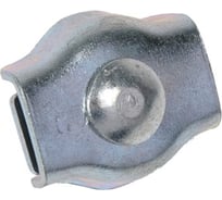 Зажим для стальных канатов STEELREX одинарный, SIMPLEX, цинк, 5 мм, упаковка 1 шт. 0521005000W100000110