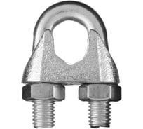 Зажим для стальных канатов STEELREX DIN 741, цинк, 8 мм, упаковка 2 шт. 0519008000W100000210