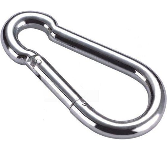 Карабин пожарный STEELREX DIN 5299C, цинк, 6 мм, упаковка 1 шт. 0525006000W100000110
