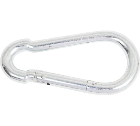 Карабин пожарный STEELREX DIN 5299C, цинк, 10 мм, упаковка 1 шт. 0525010000W100000110
