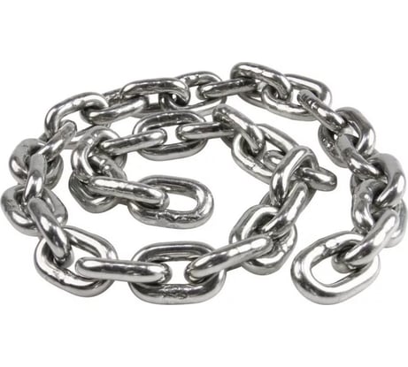 Круглозвенная цепь TOR G80 10х30, оцинкованная 1001480