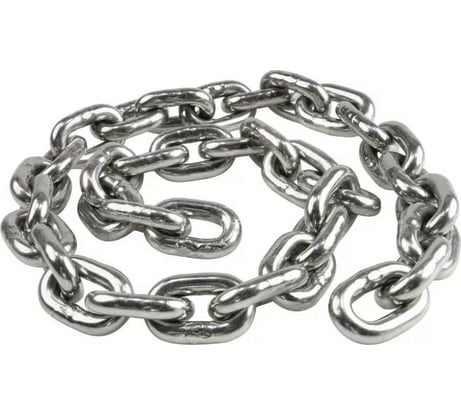 Круглозвенная цепь TOR G80 8х24, оцинкованная 1002125
