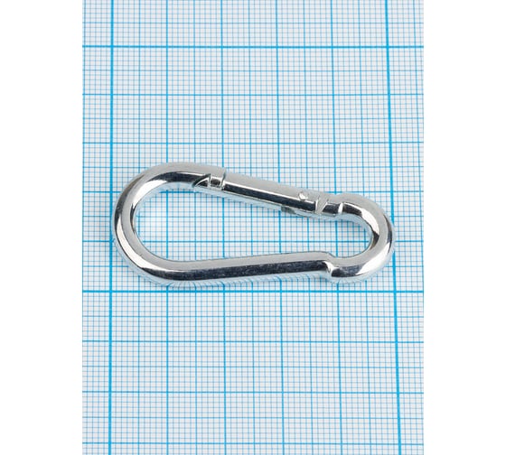 Комплект усиленных универсальных стальных карабинов Forceberg HOME and DIY 5 мм, 4 шт. 9-2080009-004