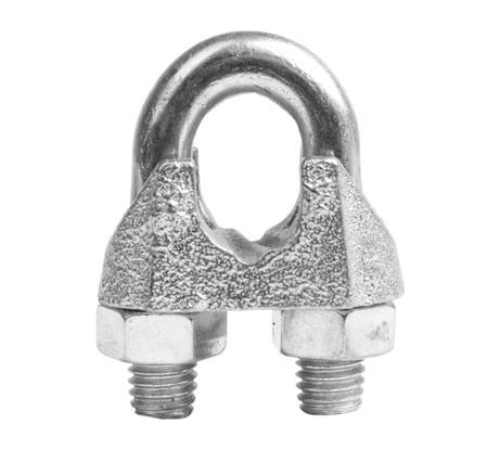 Зажим канатный TOR ф=8 мм, DIN 741 (D) 1046384
