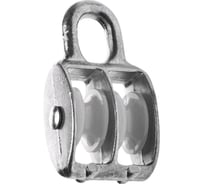 Двойной блок ролик 23 Болта 25 мм/7 с пластиковым шкивом, 1 шт. бд25ф