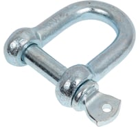 Скоба такелажная 23 БОЛТА шакл 12 мм ОЦ прямая, для троса, 4 шт. B6B101200033007ф4