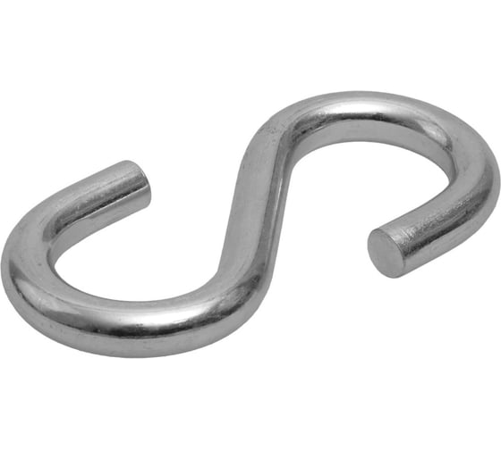 Крючок ОПМ 334001 тип "S" d4 zn, 450 шт. УТ000000798 1