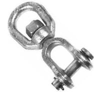 Вертлюг Доброга петля-вилка М6 20 шт ЦБ-0038876