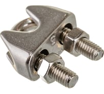 Зажим троса Госкреп АРТ 9074, D5 мм, нержав. сталь, 2 шт. 10-0026110