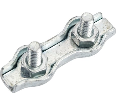 Зажим для троса Невский Крепеж Duplex, 2 мм 2 шт 801037