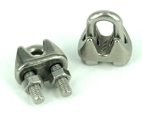 Зажим троса Госкреп АРТ 9074, D3 мм, нержав. сталь, 2 шт. 10-0026090