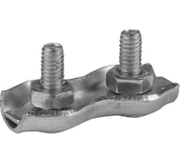 Двойной зажим для троса EKF Duplex, 4 мм zdtd-4