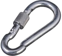 Карабин пожарный Доброга D8 с фиксатором 50 шт. DIN 5299 D ЦБ-00032591