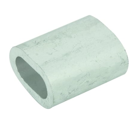 Зажим троса ЦКИ обжимной 3 мм алюминий уп. 100 шт. 61963