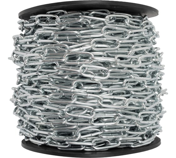 Сварная длиннозвенная цепь Gigant DIN 763 M4 50м 123922 1