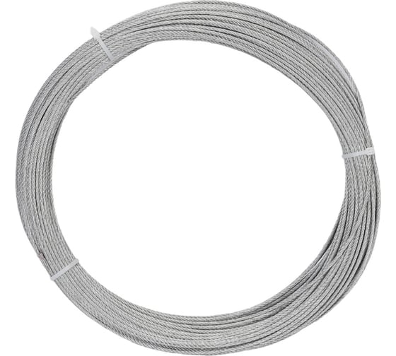 Трос Госкреп DIN 3055 3 мм (50 м) 7-0019370