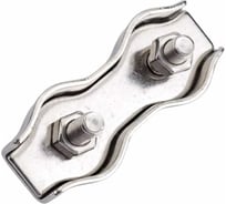 Соединитель троса двойной BlackWeld 5, цинк, DUPLEX, 100 шт. 144922