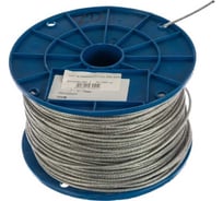 Трос для растяжки в оплетке BlackWeld 2/3 мм 200м ПВХ DIN3055 144981