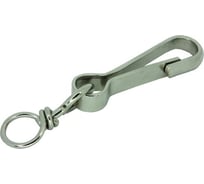 Пружинный карабин с вертлюгом ЦКИ DIN 5287-B, 50 мм, Ц, уп. 25 шт. 64587