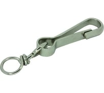 Пружинный карабин с вертлюгом ЦКИ DIN 5287-B, 90 мм, Ц, уп. 10 шт. 64588