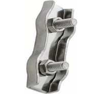 Зажим троса оцинк НАКРЕПКО DUBLEX 3 мм 50 шт. 119802