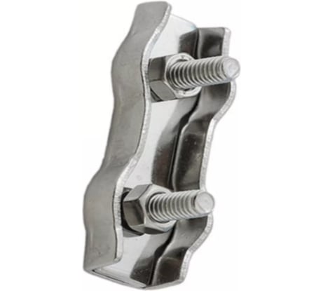 Зажим троса оцинк НАКРЕПКО DUBLEX 3 мм 50 шт. 119802