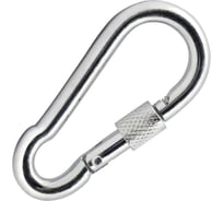 Карабин с фиксатором ООО ПКФ Сварком 8мм нерж. (1 шт.) k00017864