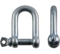 Скоба такелажная BlackWeld 8 мм, цинк, прямой тип, 50 шт. 144961