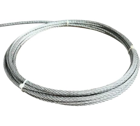 Трос стальной 23 Болта d1,5 ОЦ, без оплетки, 10 метров B6H000150035007-10м