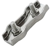 Зажим для троса КОСТИНСТРОЙ 4мм DUPLEX (30шт) 35317