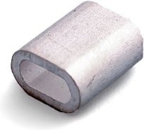 Зажим для троса КОСТИНСТРОЙ 8мм, алюминиевый (20шт) 35367