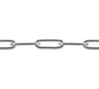 Цепь сварная STARFIX длиннозвенная, оцинк., М4, DIN 763, бухта 40 м STARFIX SMP-42316-40