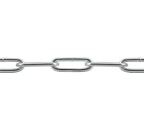 Цепь ВсВ оц., сварн., дл. зв., DIN 763, 5 мм, 1 м 00-00001132