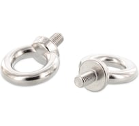 Рым-болт EDELFIX DIN 580 М6 А4, нержавеющий с буртиком и канавкой, 4 шт. 58046 4