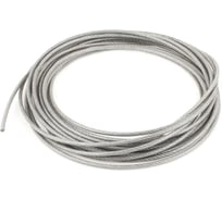 Канат стальной ПРОММЕТАЛЛ в ПВХ оплетке d8/10 DIN 3055 50 м КСПВХ8/1050