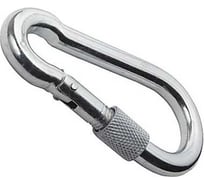 Карабин пожарный ЦММ с гайкой М8мм, оц., 10шт 0Т-00005899