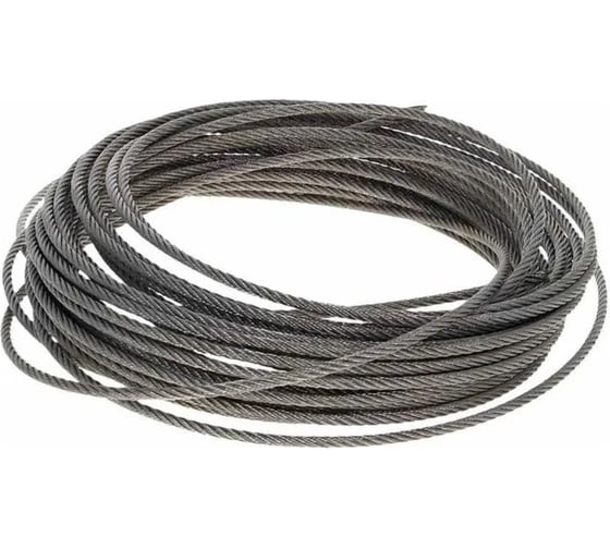 Стальной канат КанТраст ГОСТ 2688-80 ф 15 мм 200 м, оцинкованный, артикул 152002688ОЦ 1