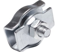 Зажим для стальных канатов одинарный ЦММ  SIMPLEX  8мм, (10 шт) 0Т-00009072