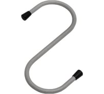 Крюк S-образный серый металлик 150х52хØ6 DOMART 4660046014650