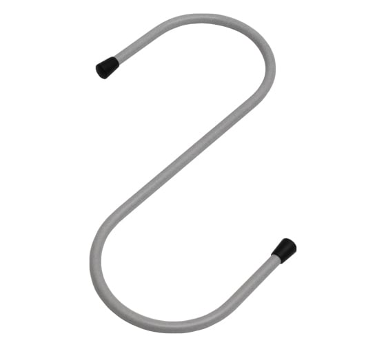 Крюк DOMART S-образный 250x82хØ7 серый металлик 4660046014742 1
