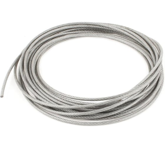 Канат стальной ПРОММЕТАЛЛ в ПВХ оплетке d1/2 DIN 3055 100 м КСПВХ1/2100 1