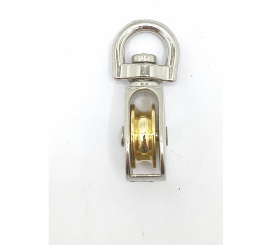 Одинарный блок с металлическим шкивом Крепстор 20 мм, 10 шт 4665316994632