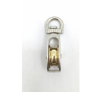 Одинарный блок с металлическим шкивом Крепстор 25 мм, 5 шт 4665316994649