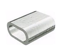 Алюминиевый зажим для троса ГЗА Крепстор 3мм, 100 шт 4665316996056​