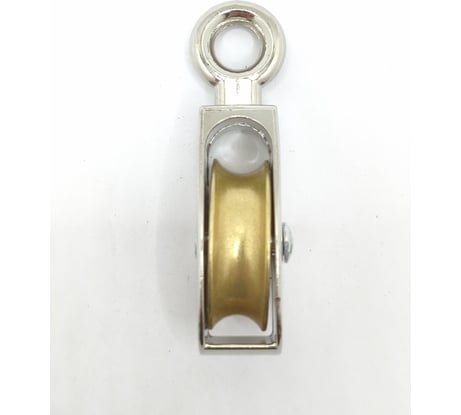 Одинарный блок с металлическим шкивом Крепстор 40 мм, 2 шт 4665316994656